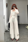 SWAYING/KNIT Mohair Slim Fit Cardigan SW22AW1T81 White PS53